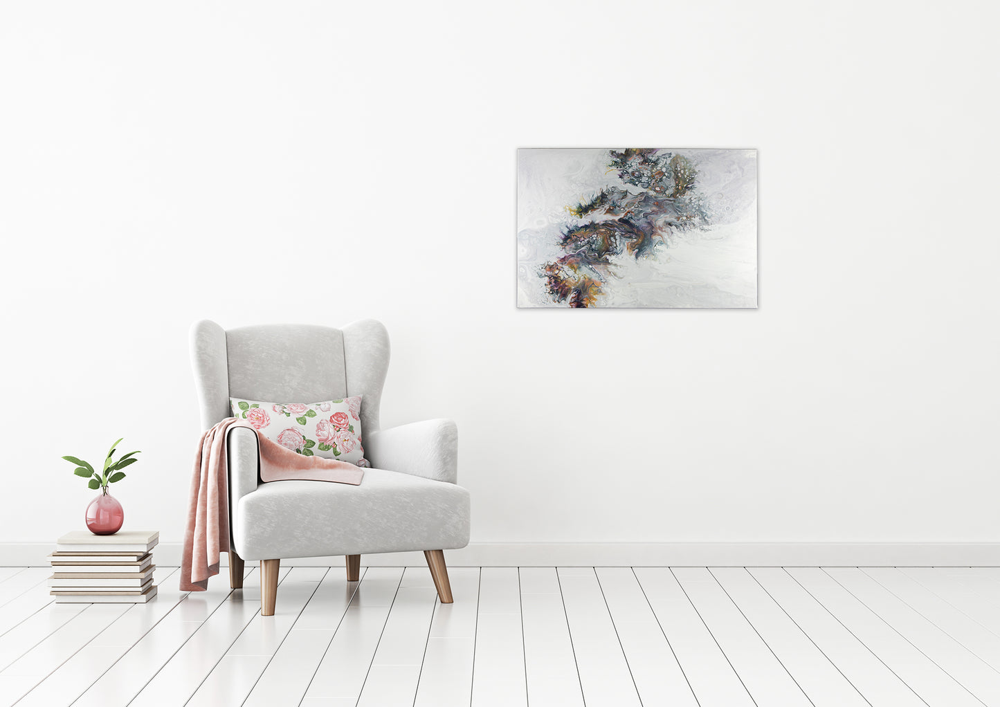 'Dragon’s Lair' 20x30 inch deep edge acrylic on canvas