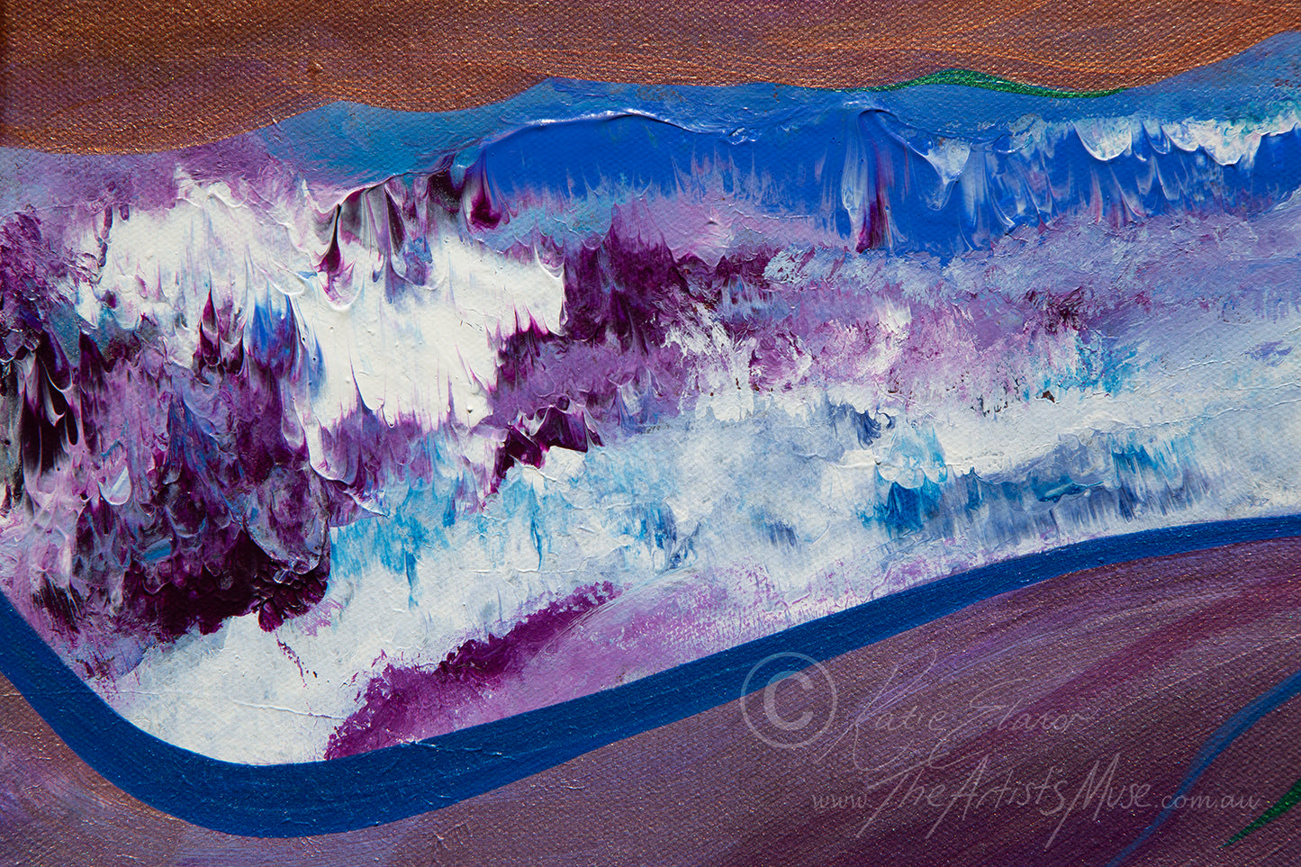 'Dimensional Shifts' 36x48 inch thin edge canvas