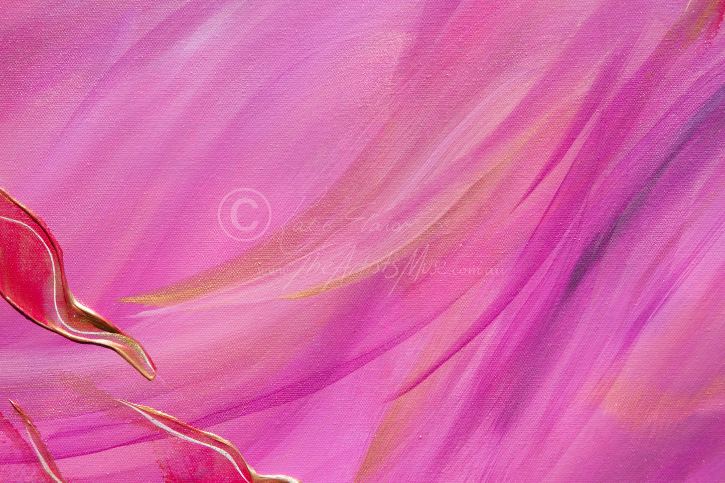 'Phoenix' 36x48 inch thin edge canvas