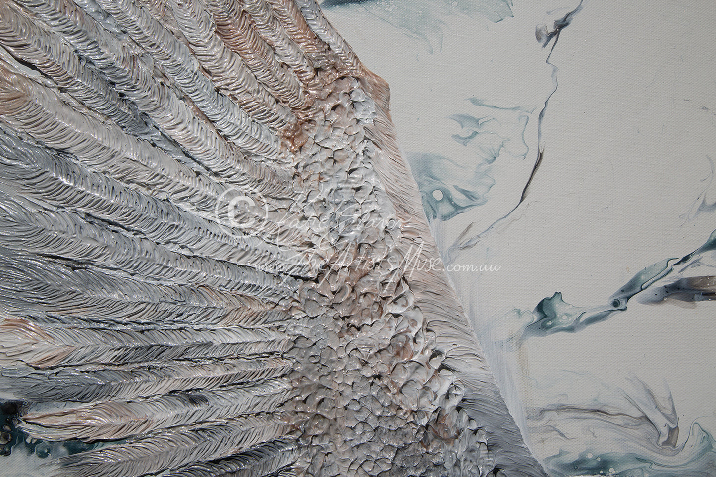 'Owl' 36x36 inch deep edge canvas