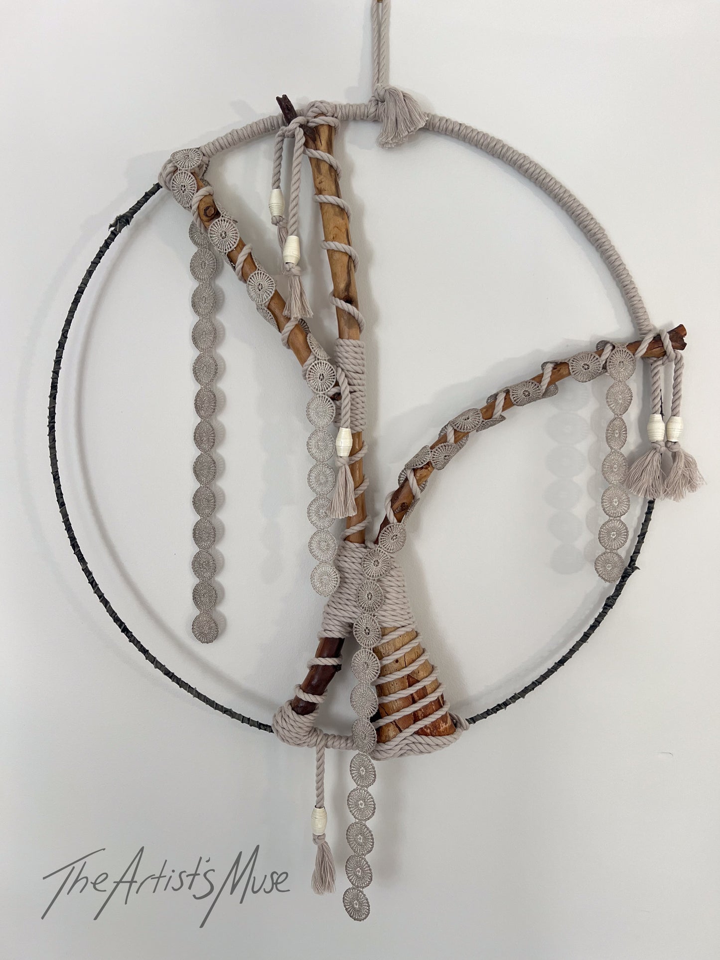 Wall Hanging- Natural 50cm diameter