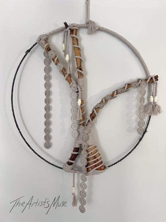 Wall Hanging- Natural 50cm diameter