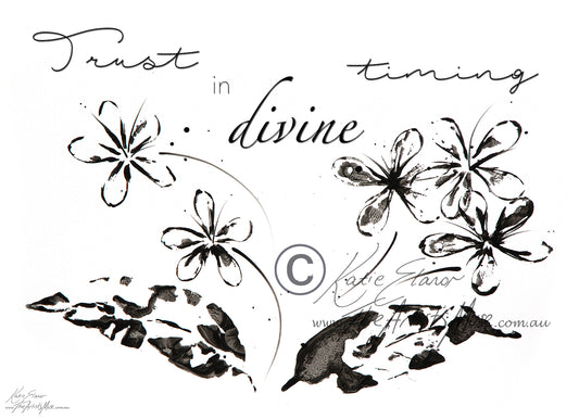 Divine timing- Canvas Prints