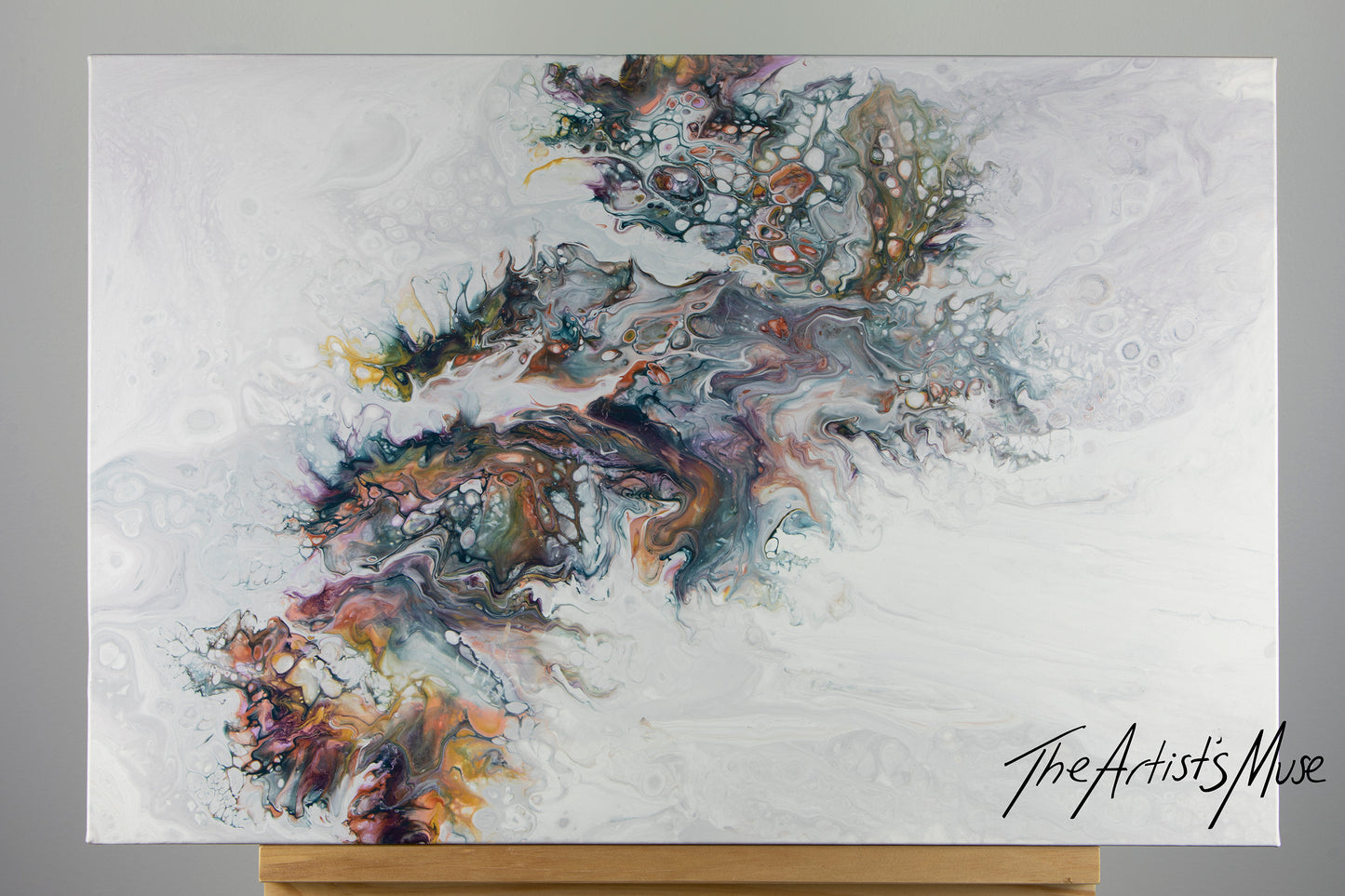 'Dragon’s Lair' 20x30 inch deep edge acrylic on canvas