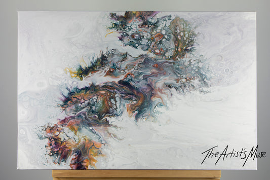 'Dragon’s Lair' 20x30 inch deep edge acrylic on canvas