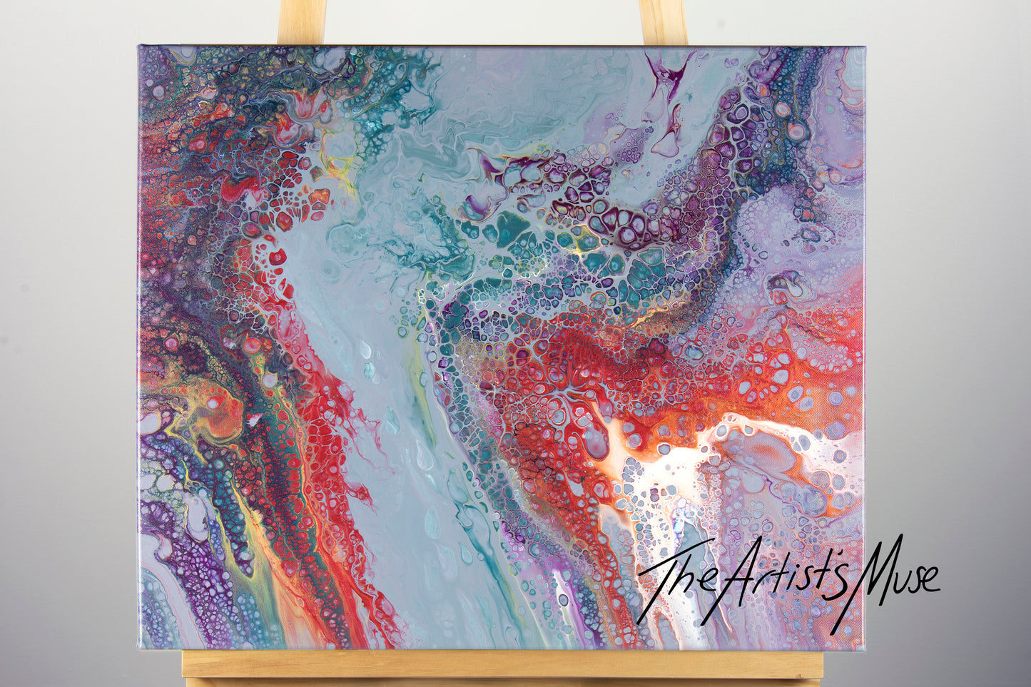 'I sea horses' 20x24 inch Deep edge acrylic on canvas