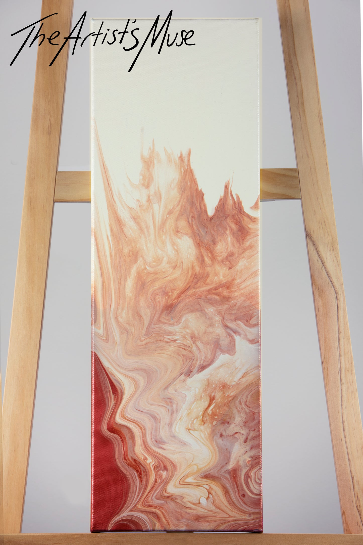 'Rise' 8x24 inch Triptych deep edge canvas series