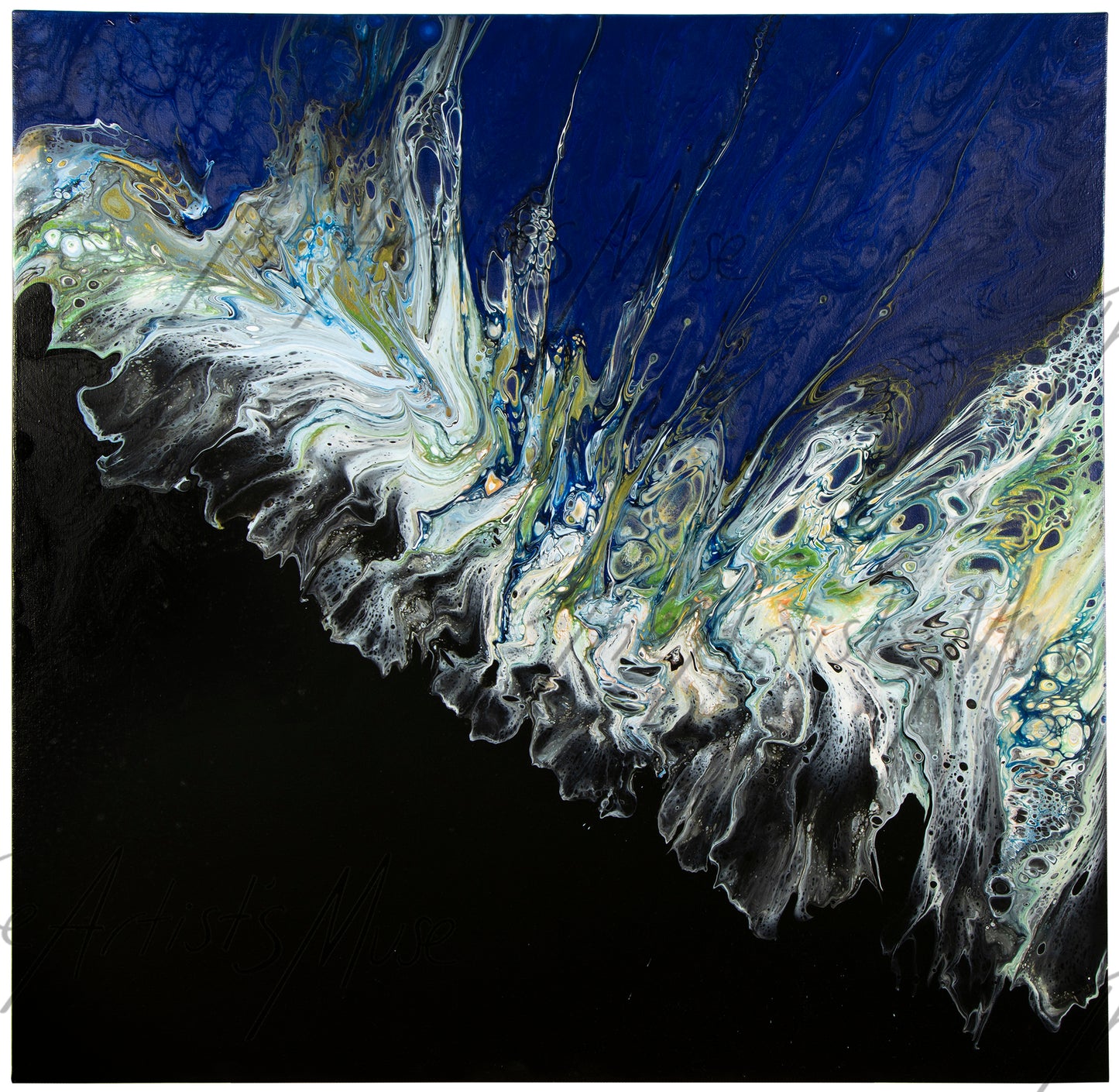 SOLD 'Wings' 36x36 inch deep edge Acrylic on canvas.