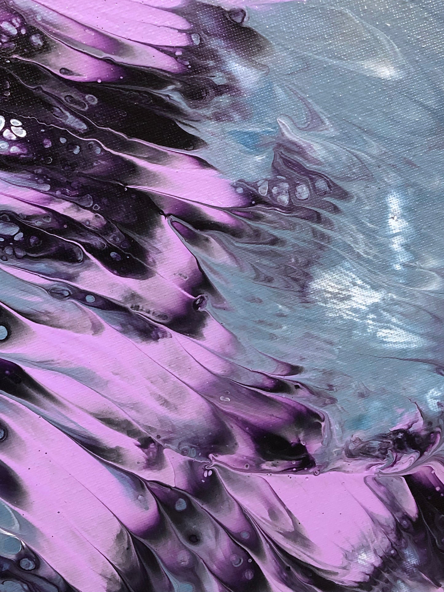 'Lilac Dancer' 20x30 inch deep edge canvas