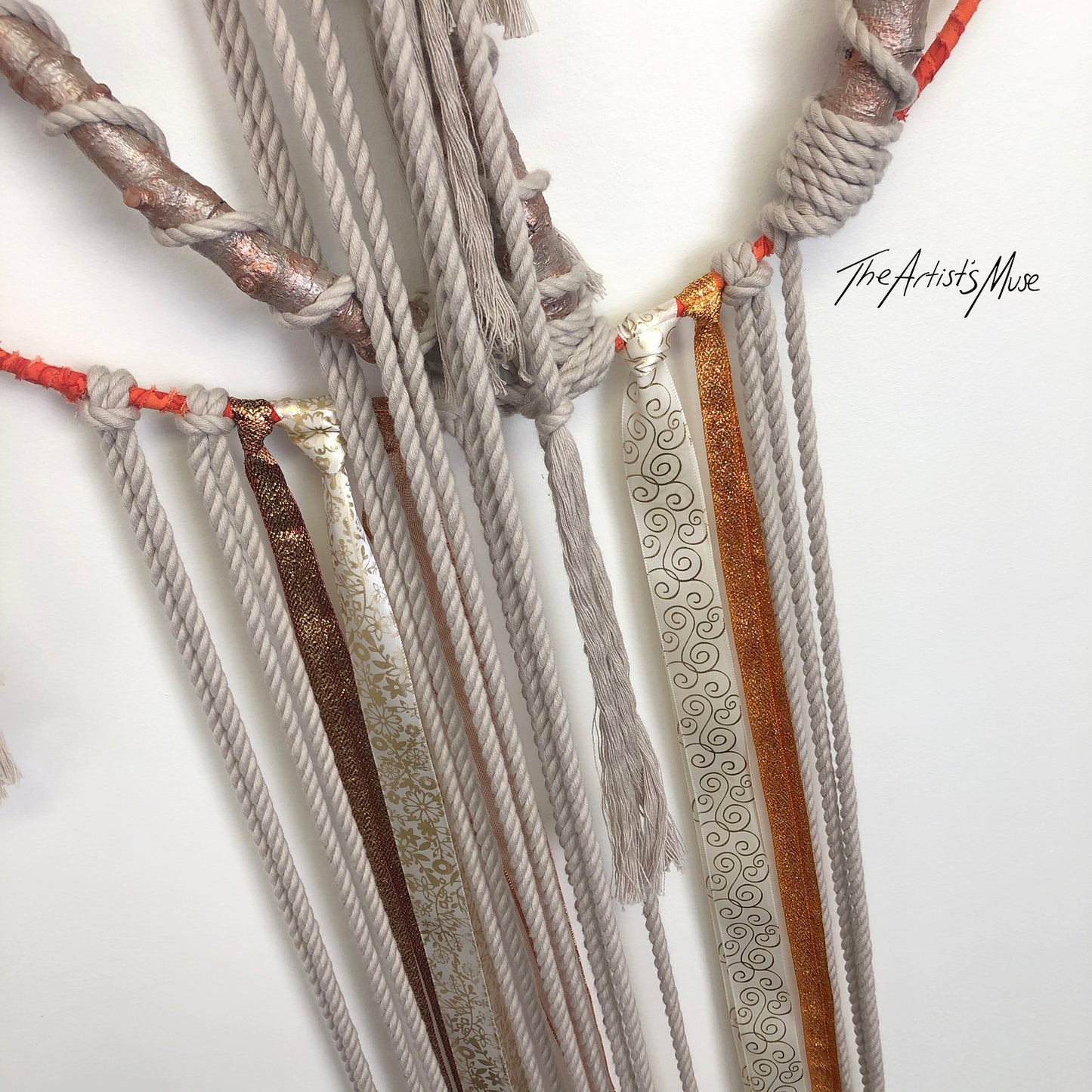 Wall Hanging- Orange Shimmer