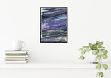 Framed 12x16 inch edgy swipe